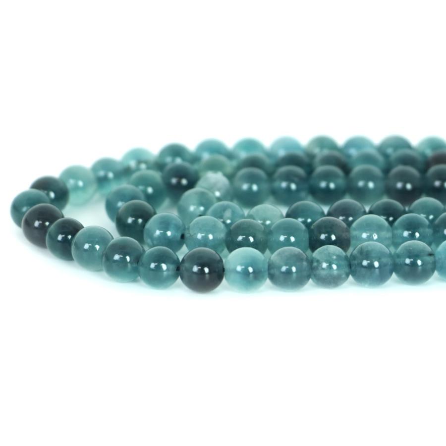 パワーストーン 天然石 ブレスレット カラージェード(オーシャンブルーMIX 染め) 丸玉 8mm 数珠 念珠 Bracelet お試し価格 |  | 10