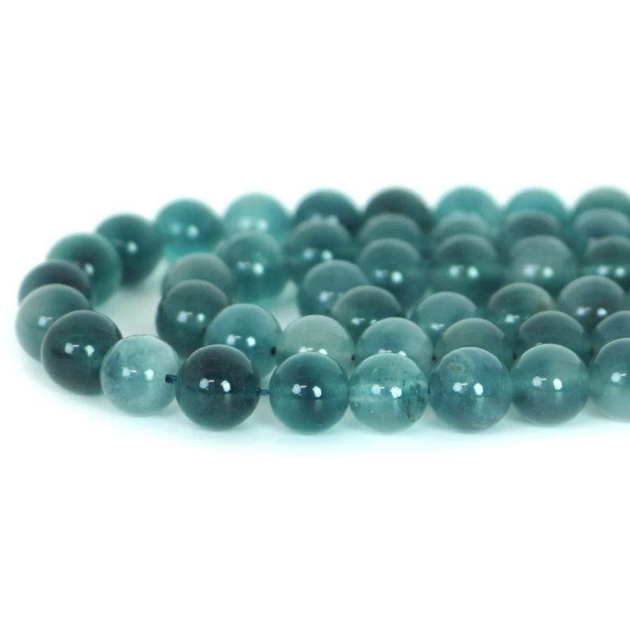 パワーストーン 天然石 ブレスレット カラージェード(オーシャンブルーMIX 染め) 丸玉 10mm 数珠 念珠 Bracelet お試し価格 |  | 10