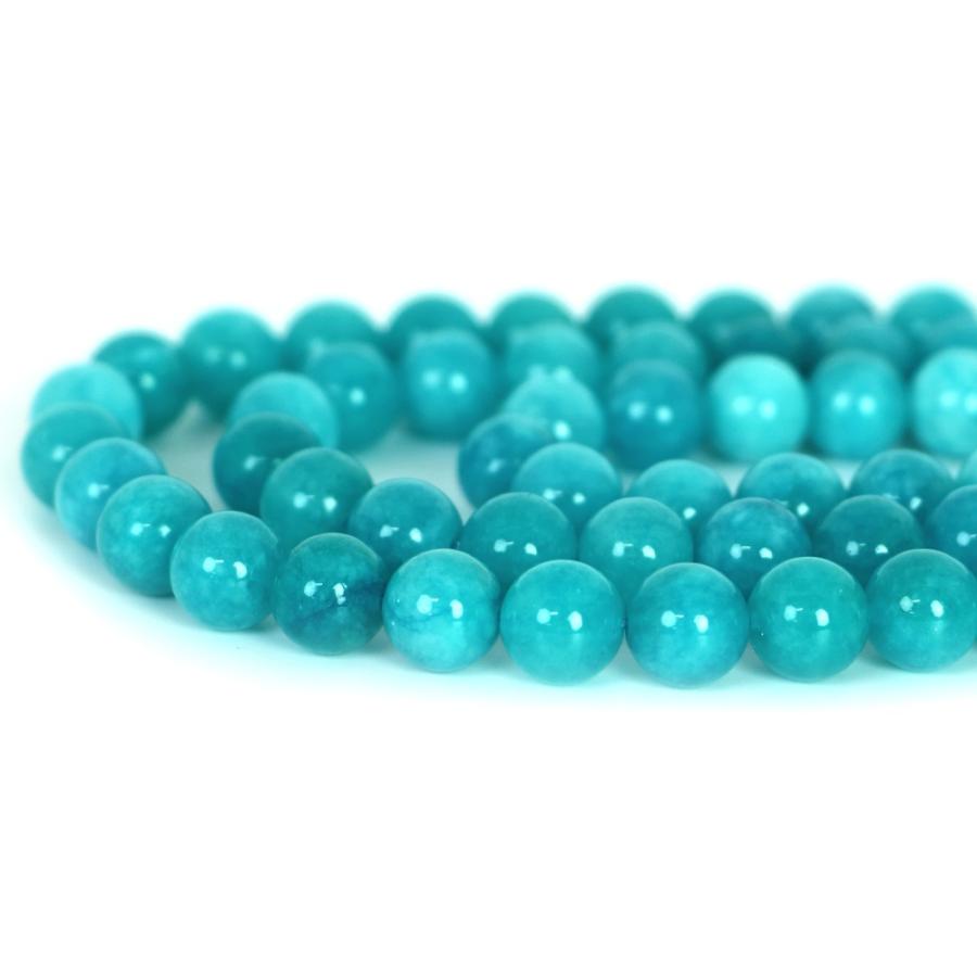 パワーストーン 天然石 ブレスレット カラージェード(アマゾナイトカラー 染め) 丸玉 10mm 数珠 念珠 Bracelet お試し価格 |  | 10