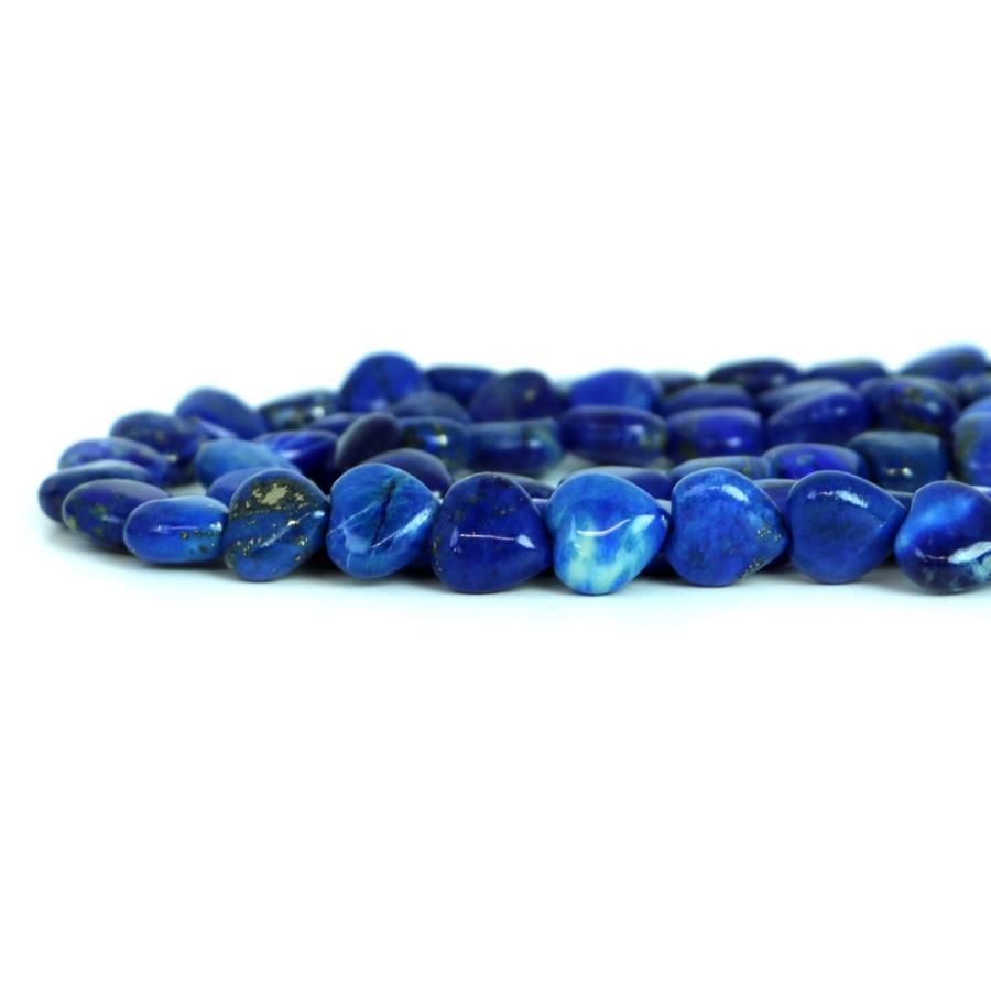 パワーストーン 天然石 ブレスレット ラピスラズリ ハート 10mm（厚み5mm） 数珠 念珠 Bracelet お試し価格 |  | 09