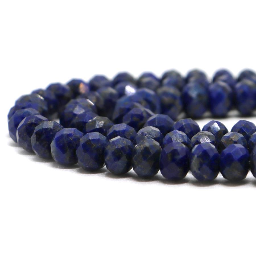 パワーストーン 天然石 ブレスレット ラピスラズリ ボタンカット 6×8mm 数珠 念珠 Bracelet お試し価格 |  | 10