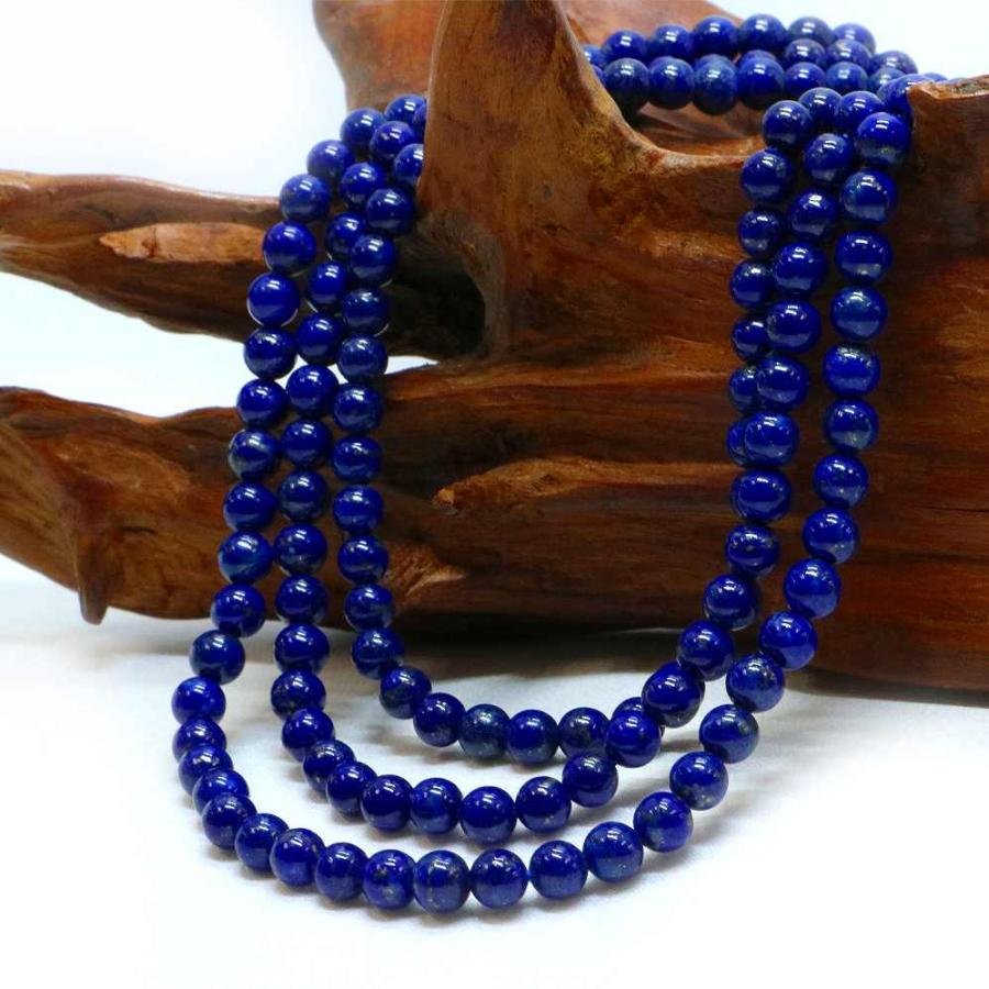 パワーストーン 天然石 ブレスレット ラピスラズリ 丸玉 4mm 数珠 念珠 Bracelet お試し価格 |  | 11