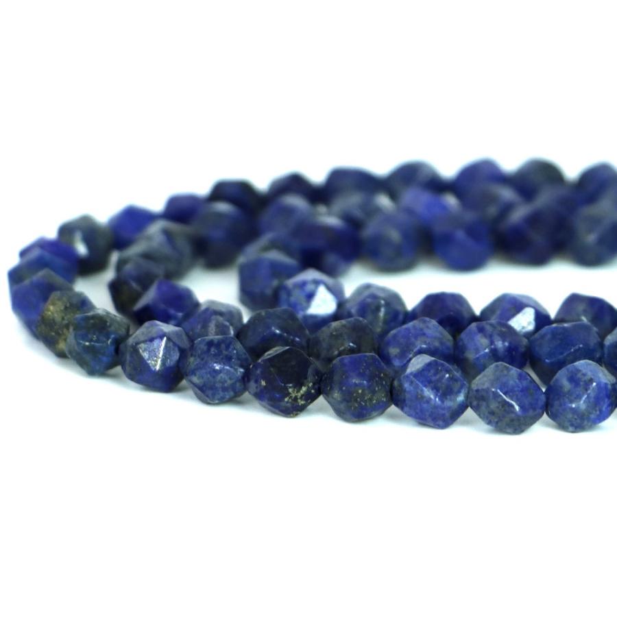 パワーストーン 天然石 ブレスレ ット ラピスラズリ【ダイヤカット】7〜8mm 数珠 念珠 Bracelet お試し価 格 |  | 10