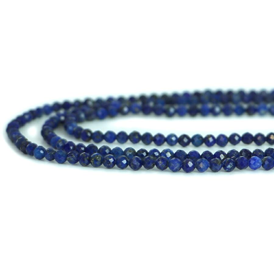 パワーストーン 天然石 マグネット式ブレスレット ラピスラズリ カット 3-4ｍｍ 数珠 念珠 Bracelet お試し価格 |  | 12