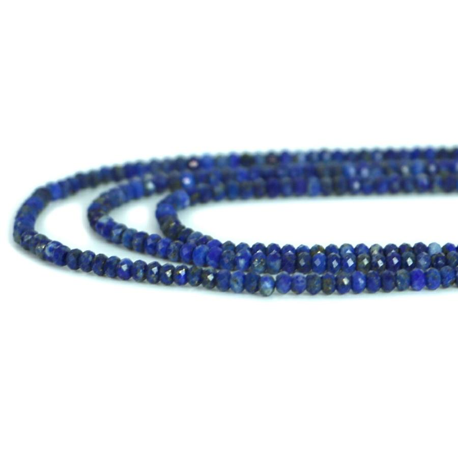 パワーストーン 天然石 マグネット式ブレスレット ラピスラズリ ボタンカット 2×3ｍｍ 数珠 念珠 Bracelet お試し価格 |  | 12