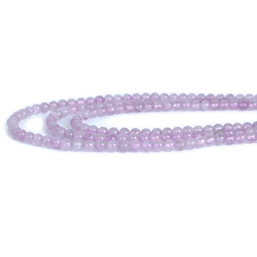 パワーストーン 天然石 ブレスレット ラベンダーアメジスト 丸玉 4mm 数珠 念珠 Bracelet お試し価格 |  | 10