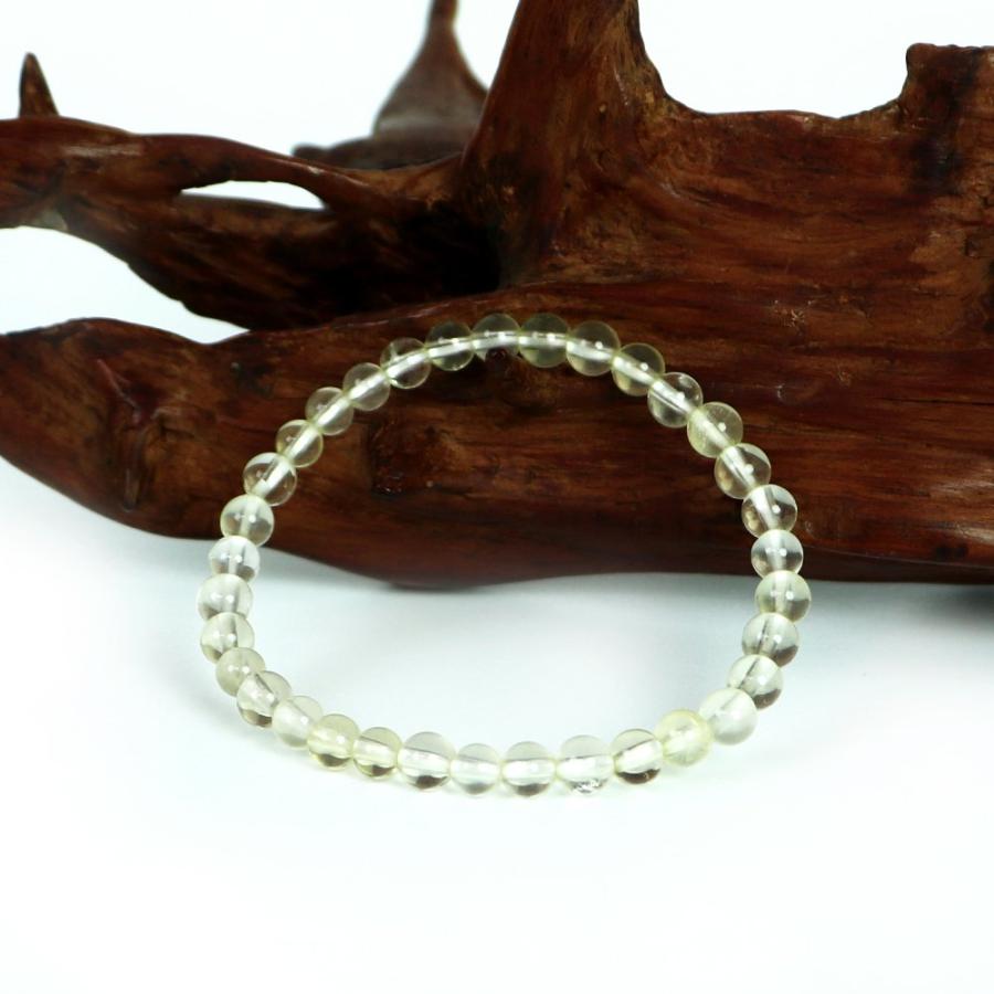 パワーストーン 天然石 ブレスレット レモンクォーツ 丸玉 5mm 数珠 念珠 Bracelet お試し価格 |  | 02