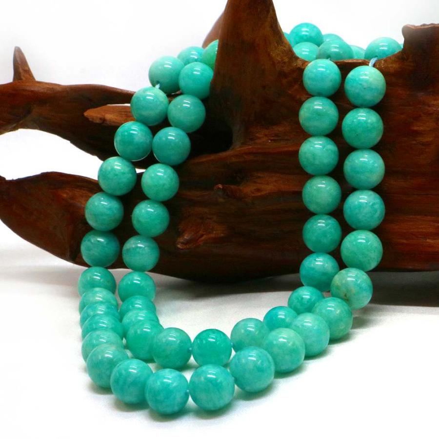 パワーストーン 天然石 ブレスレット マダガスカルアマゾナイト 丸玉 8mm 数珠 念珠 Bracelet お試し価格 |  | 11