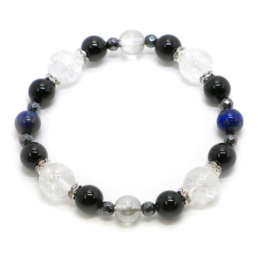 ９月・ラピスラズリ 誕生石ブレスレット 天然石ブレス パワーストーン Bracelet |  | 06