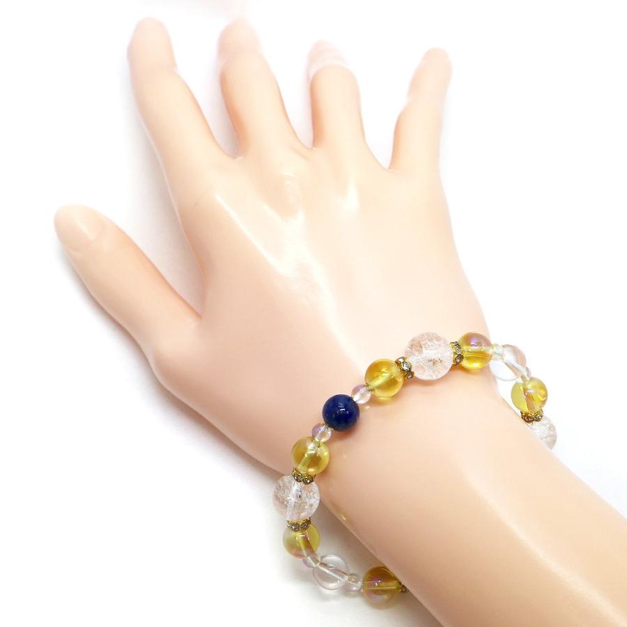 ９月・ラピスラズリ 誕生石ブレスレット 天然石ブレス パワーストーン Bracelet |  | 07