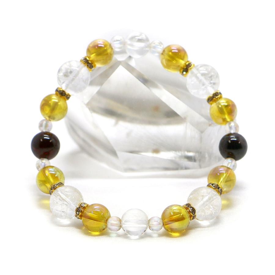 １月・ガーネット 誕生石ブレスレット 天然石ブレス パワーストーン Bracelet |  | 01