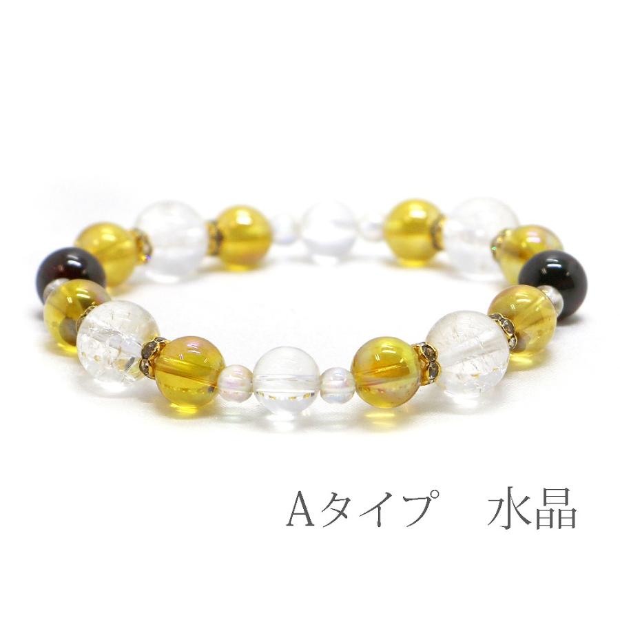 １月・ガーネット 誕生石ブレスレット 天然石ブレス パワーストーン Bracelet |  | 03