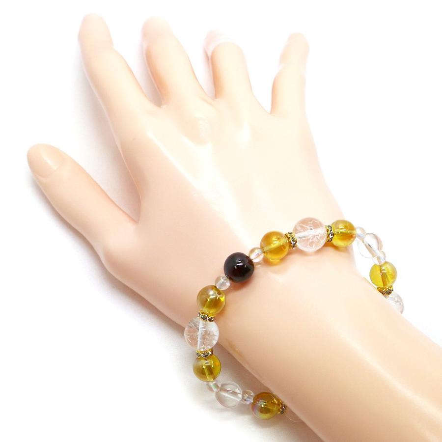 １月・ガーネット 誕生石ブレスレット 天然石ブレス パワーストーン Bracelet |  | 07