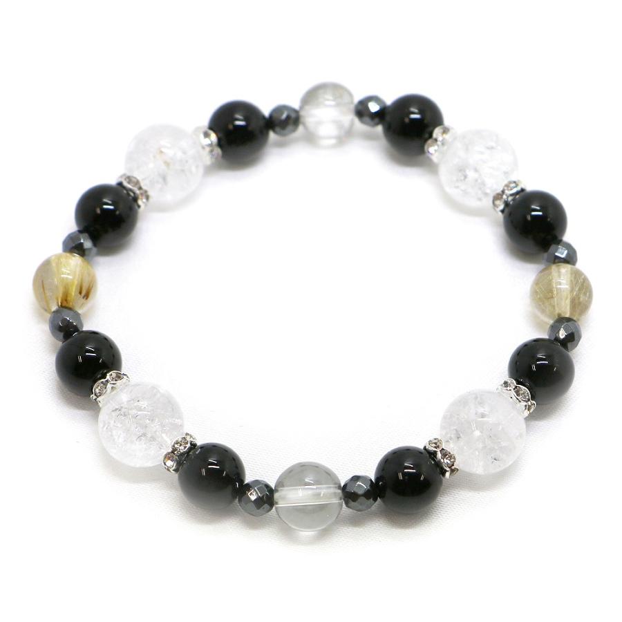 ４月・ルチル 誕生石ブレスレット 天然石ブレス パワーストーン Bracelet |  | 06