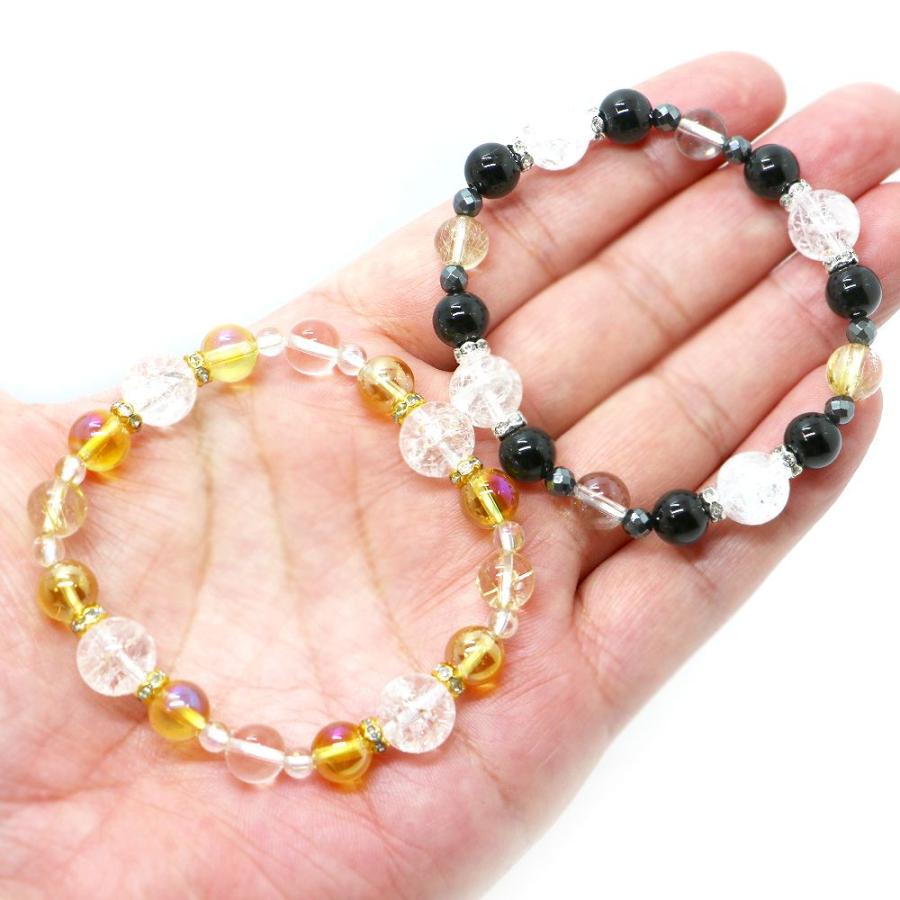 ４月・ルチル 誕生石ブレスレット 天然石ブレス パワーストーン Bracelet |  | 09