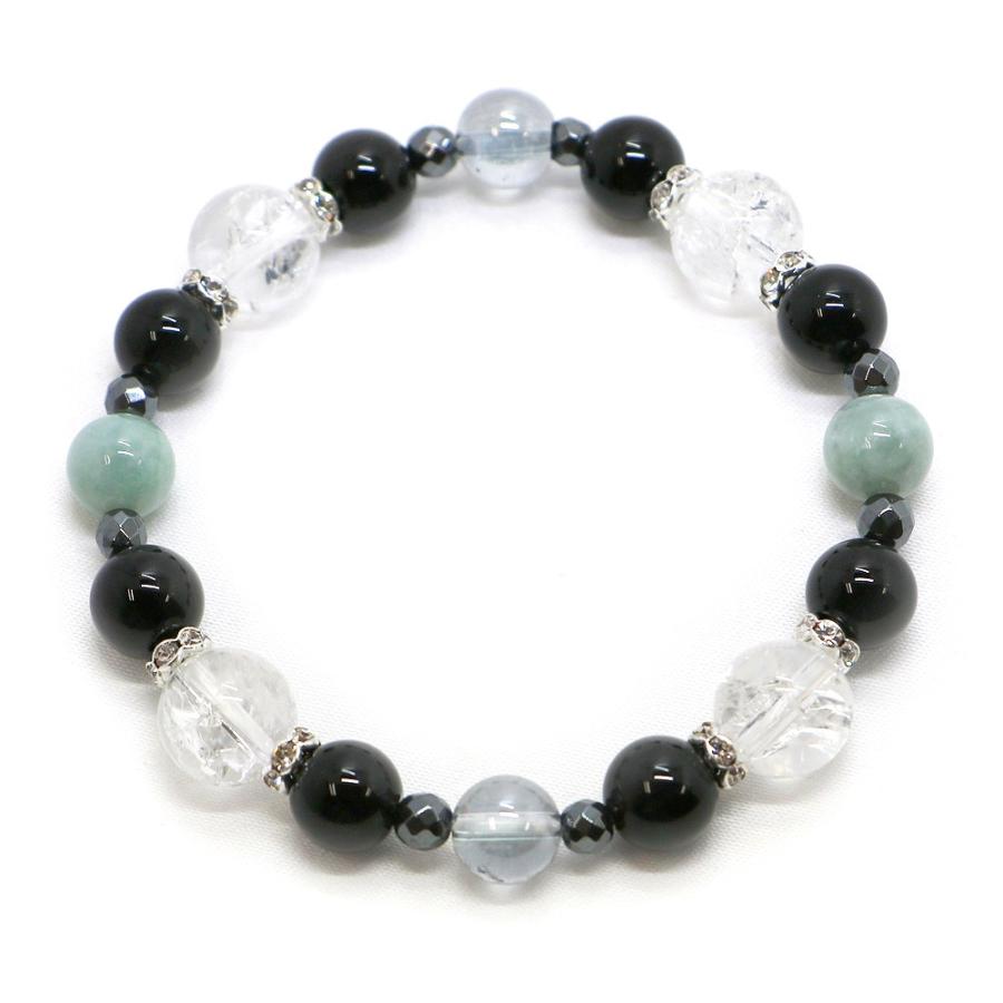５月・翡翠 誕生石ブレスレット 天然石ブレス パワーストーン Bracelet |  | 06