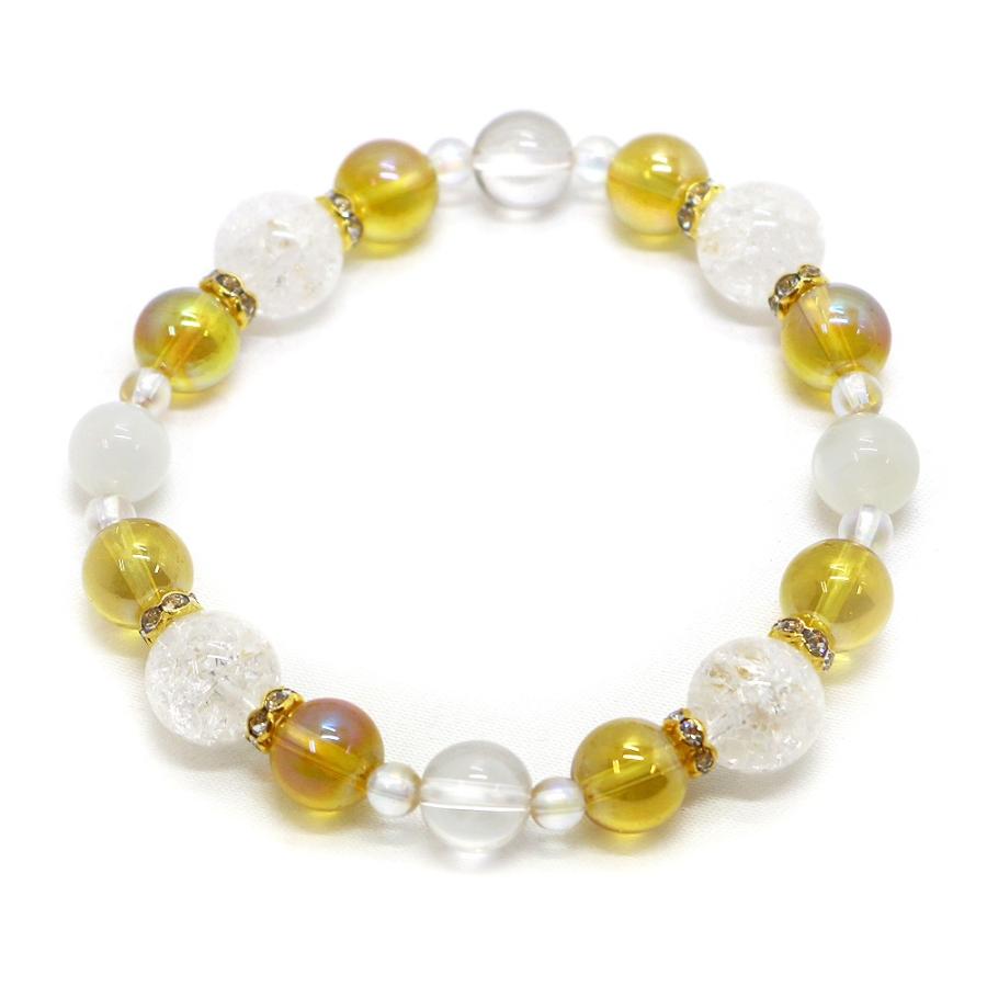 ６月・ムーンストーン 誕生石ブレスレット 天然石ブレス パワーストーン Bracelet |  | 04