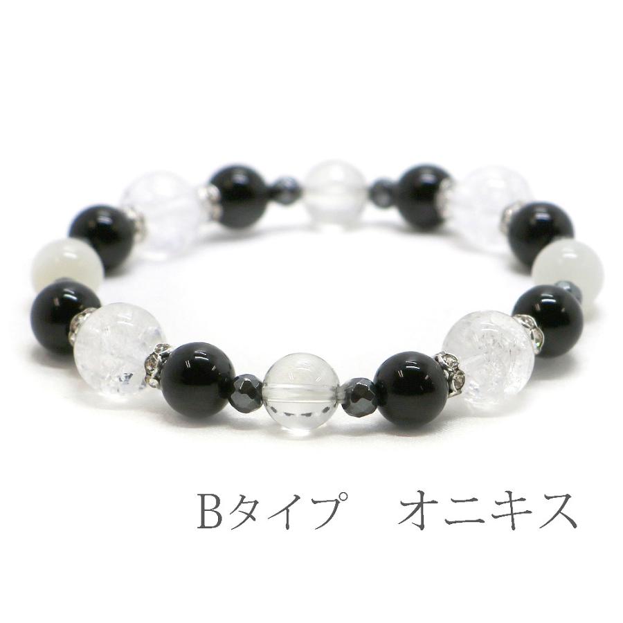 ６月・ムーンストーン 誕生石ブレスレット 天然石ブレス パワーストーン Bracelet |  | 05