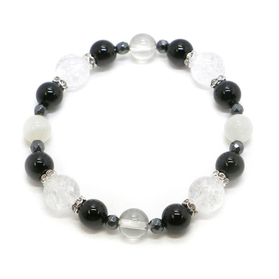 ６月・ムーンストーン 誕生石ブレスレット 天然石ブレス パワーストーン Bracelet |  | 06