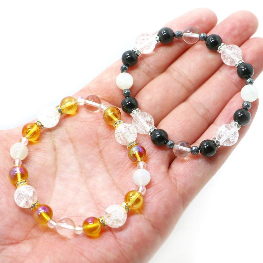 ６月・ムーンストーン 誕生石ブレスレット 天然石ブレス パワーストーン Bracelet |  | 09