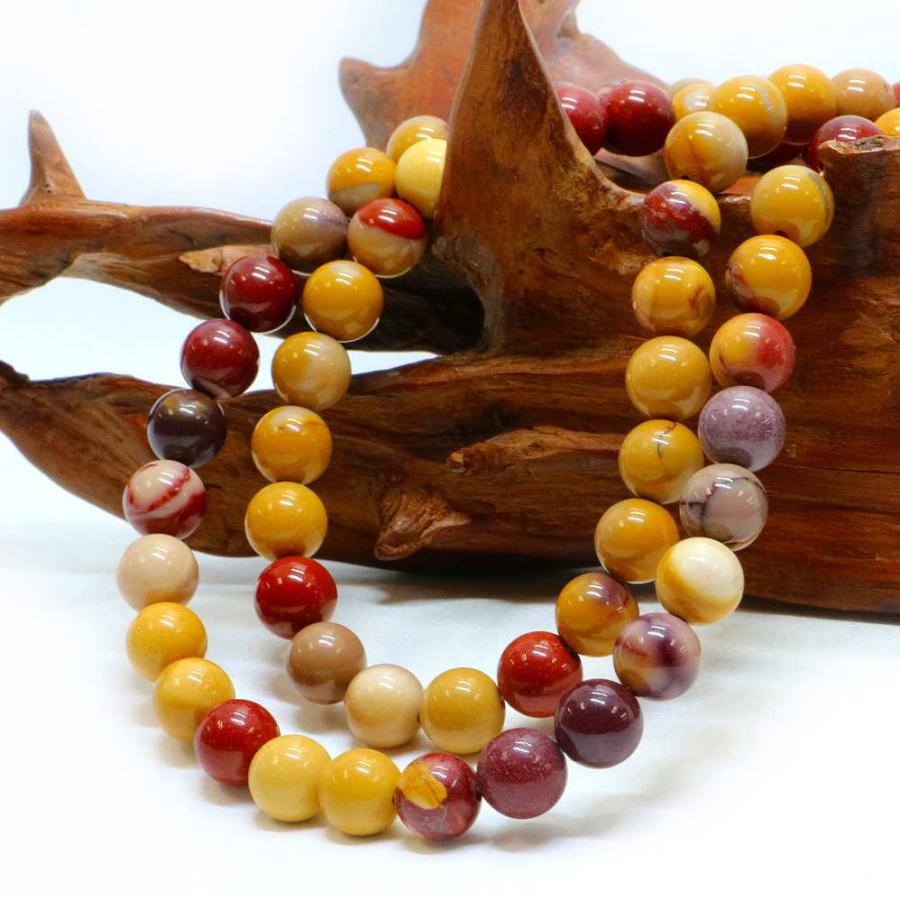 パワーストーン 天然石 ブレスレット ムーカイト ムーアカイト モッカイト 丸玉 8mm 数珠 念珠 Bracelet お試し価格 |  | 11