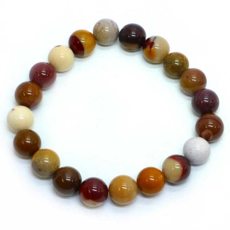 パワーストーン 天然石 ブレスレット ムーカイト ムーアカイト モッカイト 丸玉 10mm 数珠 念珠 Bracelet お試し価格 |  | 01