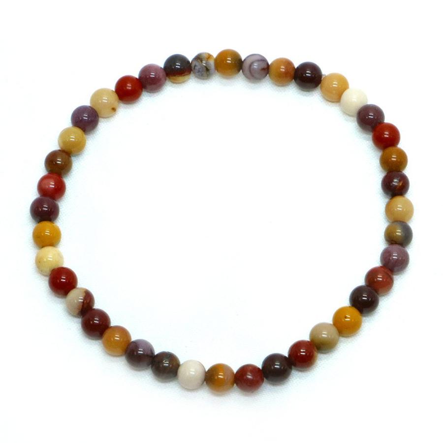 パワーストーン 天然石 ブレスレット ムーカイト ムーアカイト モッカイト 丸玉 4mm 数珠 念珠 Bracelet お試し価格 |  | 01