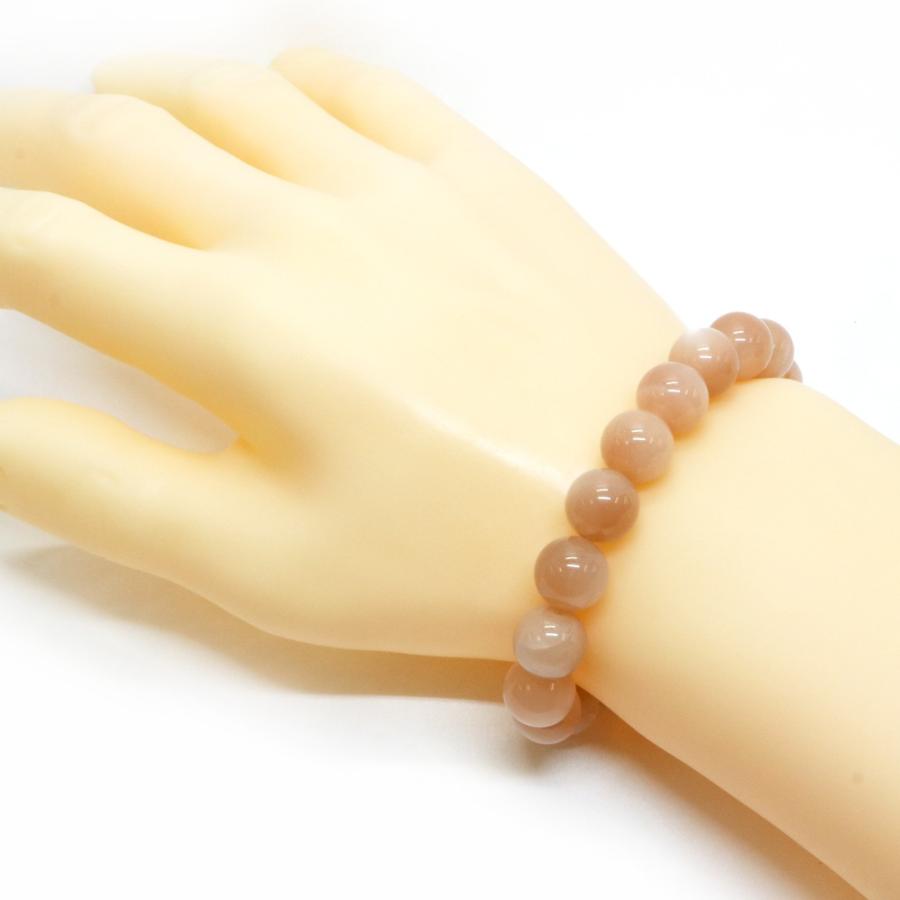 パワーストーン 天然石 ブレスレット オレンジムーンストーン 丸玉 10mm 数珠 念珠 Bracelet お試し価格 |  | 02
