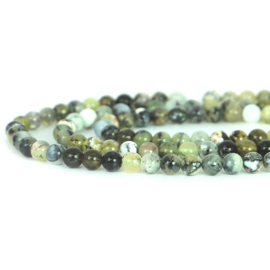 パワーストーン 天然石 ブレスレット グリーンオパール（ドラゴンアイ） 丸玉 6mm 数珠 念珠 Bracelet お試し価格 |  | 10