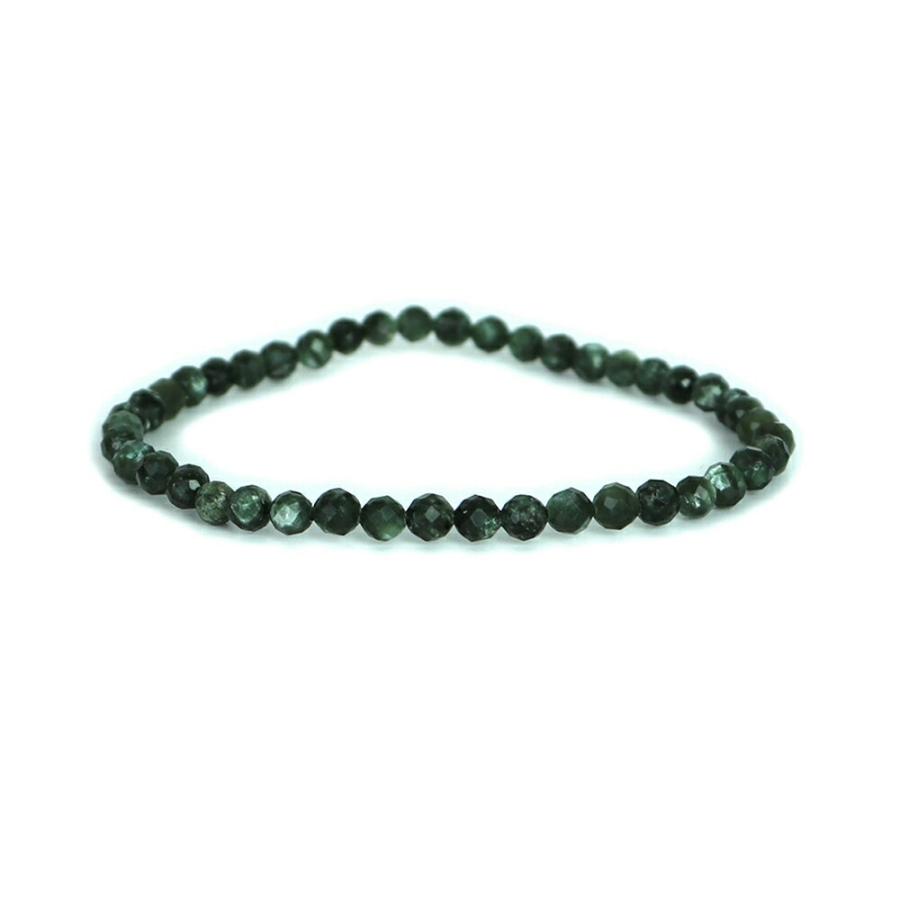 パワーストーン 天然石 ブレスレット セラフィナイト カット 4-5mm 数珠 念珠 Bracelet お試し価格 | 
