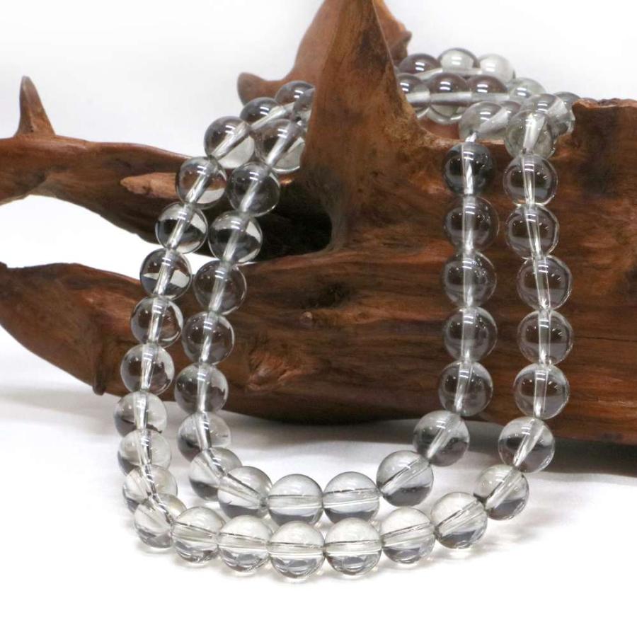 パワーストーン 天然石 ブレスレット シルバーオーラクリスタル 丸玉 8mm 数珠 念珠 Bracelet お試し価格 |  | 11
