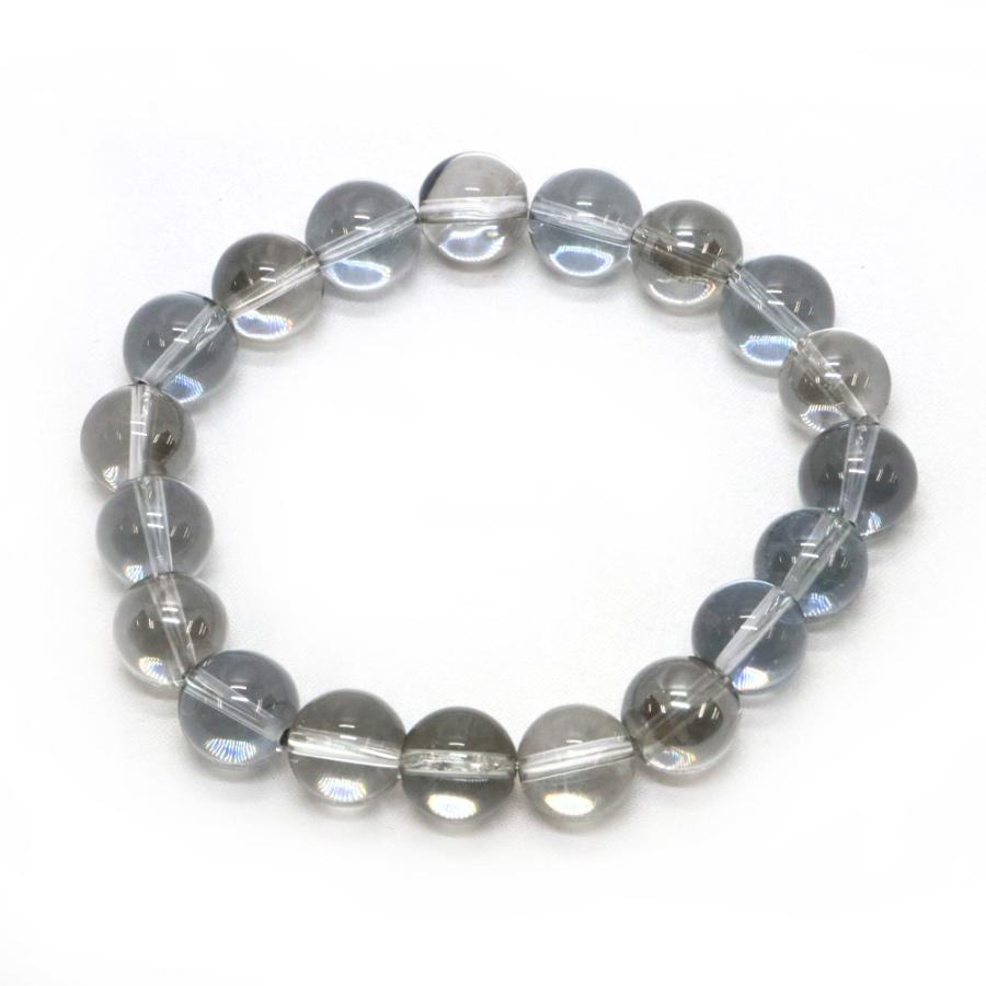 パワーストーン 天然石 ブレスレット シルバーオーラクリスタル 丸玉 10mm 数珠 念珠 Bracelet お試し価格 |  | 01