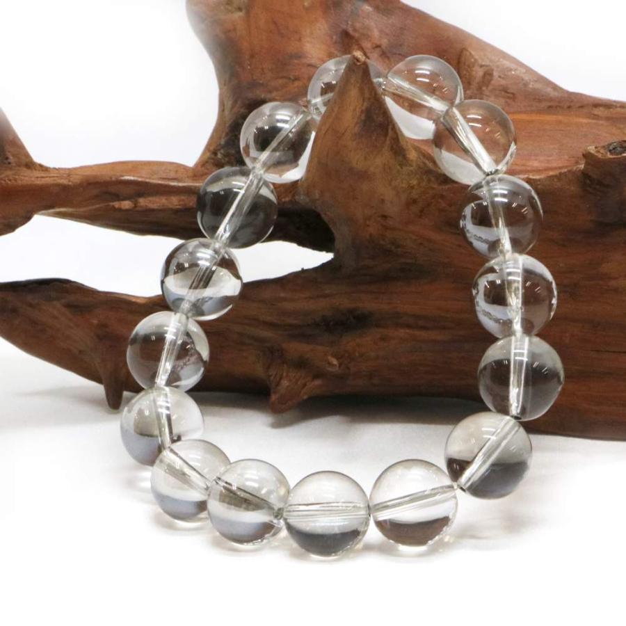 パワーストーン 天然石 ブレスレット シルバーオーラクリスタル 丸玉 12mm 数珠 念珠 Bracelet お試し価格 |  | 03