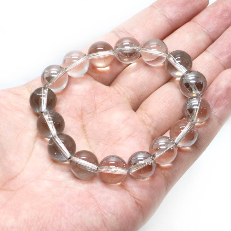 パワーストーン 天然石 ブレスレット シルバーオーラクリスタル 丸玉 12mm 数珠 念珠 Bracelet お試し価格 |  | 04