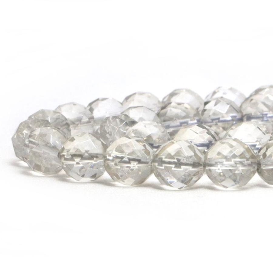 パワーストーン 天然石 ブレスレット シルバーオーラクリスタル カット 10mm 数珠 念珠 Bracelet お試し価格 |  | 10