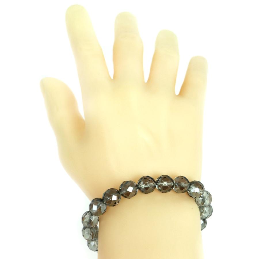 パワーストーン 天然石 ブレスレット シルバーオーラクリスタル カット 10mm 数珠 念珠 Bracelet お試し価格 |  | 03