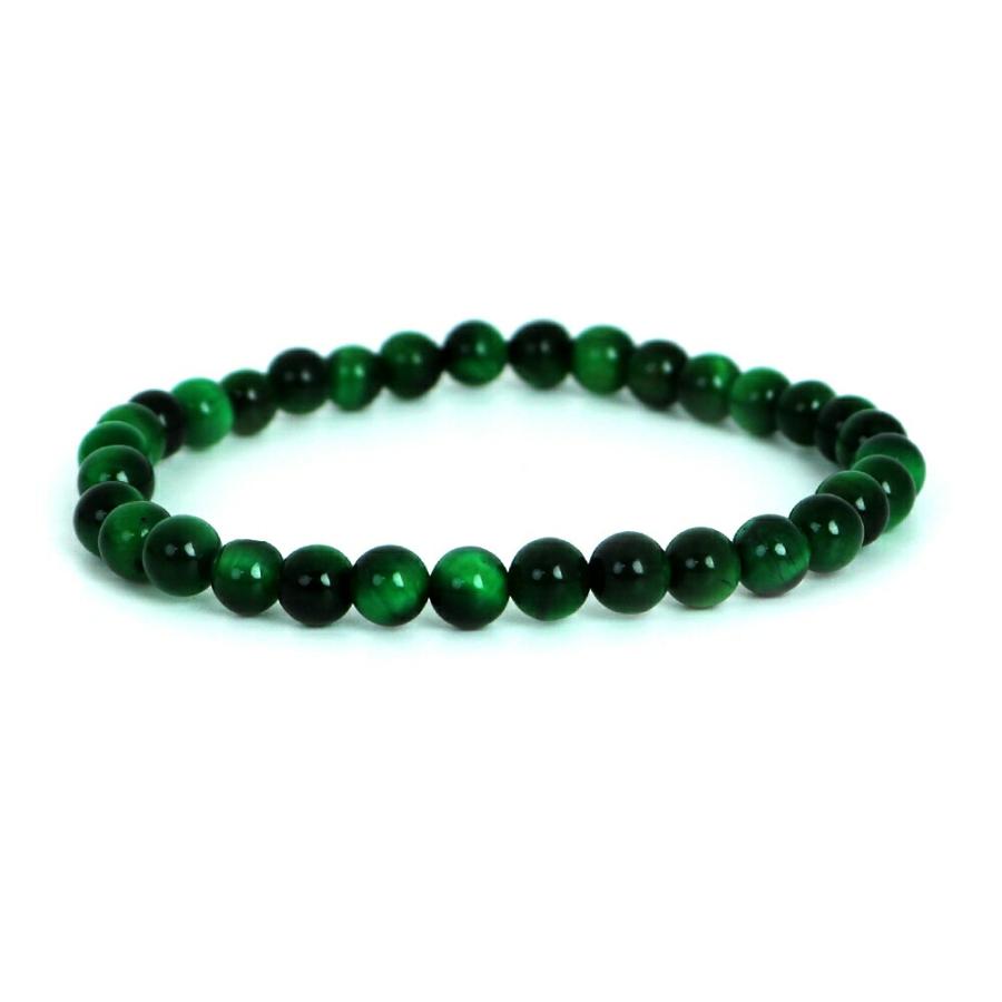 パワーストーン 天然石 ブレスレ ット グリーンタイガーアイ【丸玉】6mm 数珠 念珠 Bracelet お試し価 格 | 