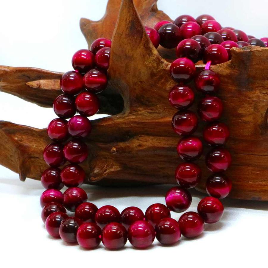 パワーストーン 天然石 ブレスレット ローズタイガーアイ 丸玉 8mm 数珠 念珠 Bracelet お試し価格 |  | 11