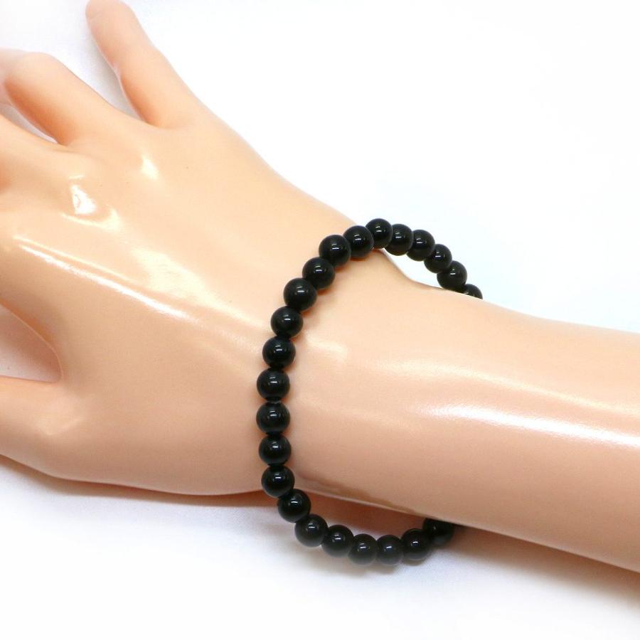 パワーストーン 天然石 ブレスレット ブラックタイガーアイ 丸玉 6mm 数珠 念珠 Bracelet お試し価格 |  | 02