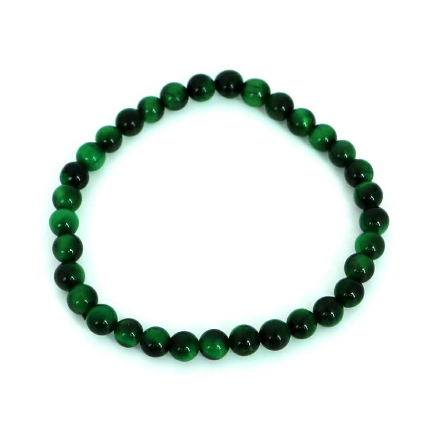 パワーストーン 天然石 ブレスレ ット グリーンタイガーアイ【丸玉】6mm 数珠 念珠 Bracelet お試し価 格 |  | 01
