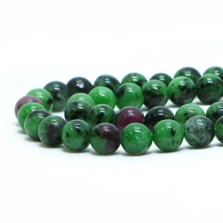 パワーストーン 天然石 ブレスレット ゾイサイト 丸玉 6mm 数珠 念珠 Bracelet お試し価格 |  | 10