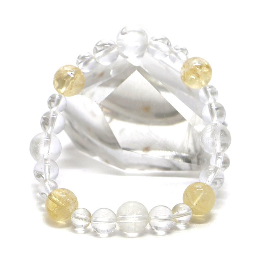 四神相応誕生石ブレスレット11月シトリン 天然石ブレス パワーストーン Bracelet |  | 01