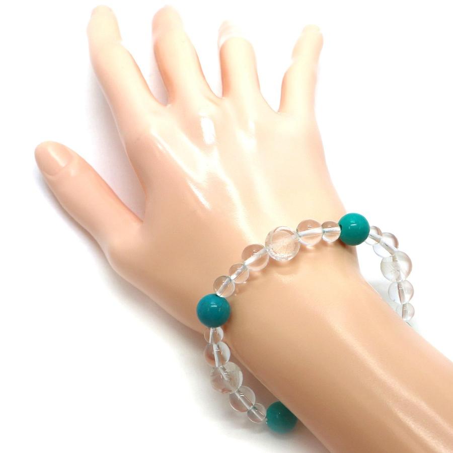 四神相応誕生石ブレスレット12月ターコイズ 天然石ブレス パワーストーン Bracelet |  | 04