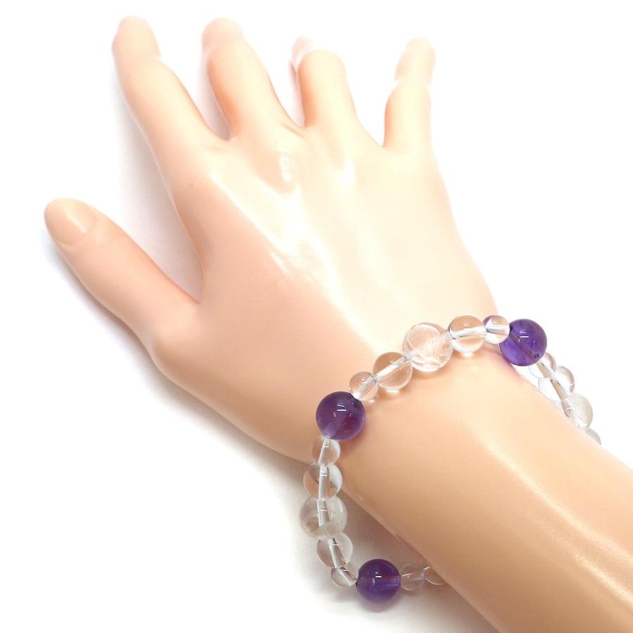 四神相応誕生石ブレスレット2月アメジスト 天然石ブレス パワーストーン Bracelet |  | 04