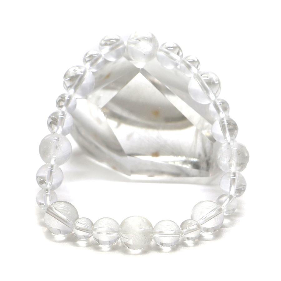 四神相応誕生石ブレスレット4月水晶 天然石ブレス パワーストーン Bracelet |  | 01