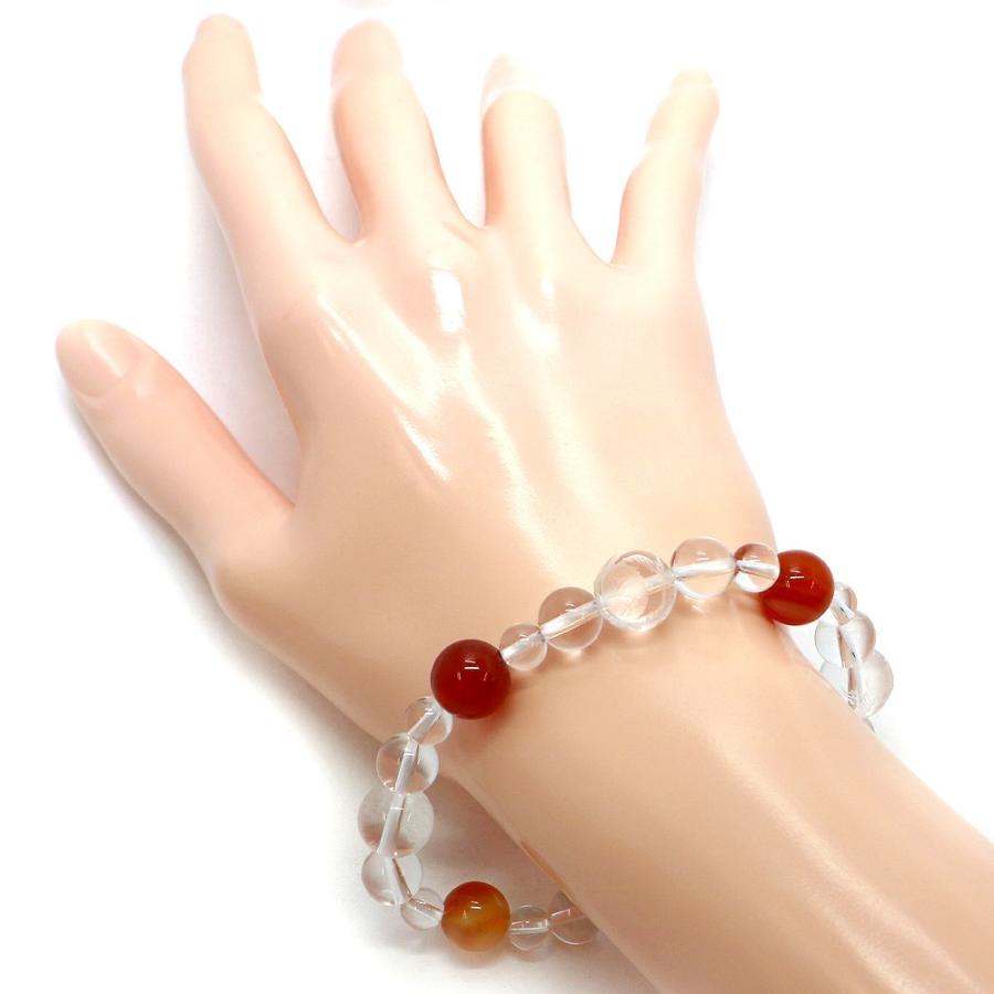 四神相応誕生石ブレスレット7月カーネリアン 天然石ブレス パワーストーン Bracelet |  | 04