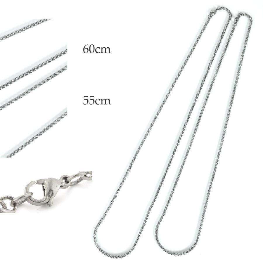 ステンレスチェーン ターラント シルバー ゴールド 55cm/3mm 60cm/3mm |  | 01