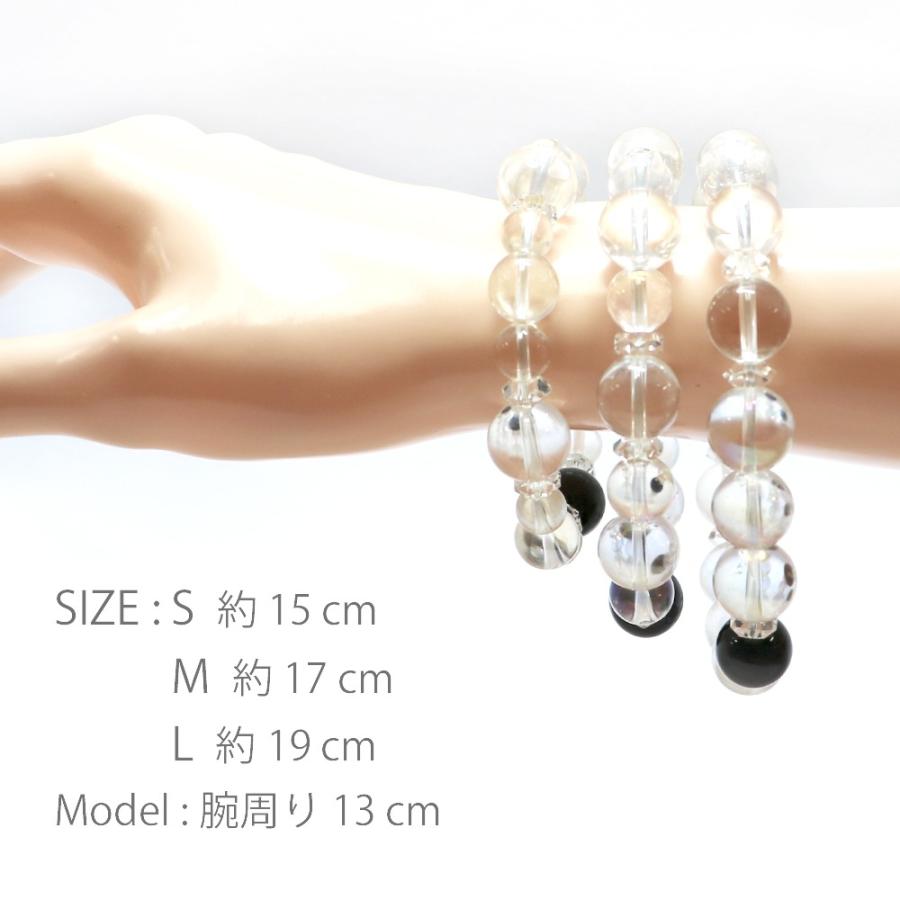 十二支 梵字 水晶 コンビブレスレット パワーストーン Bracelet 天然石 |  | 06