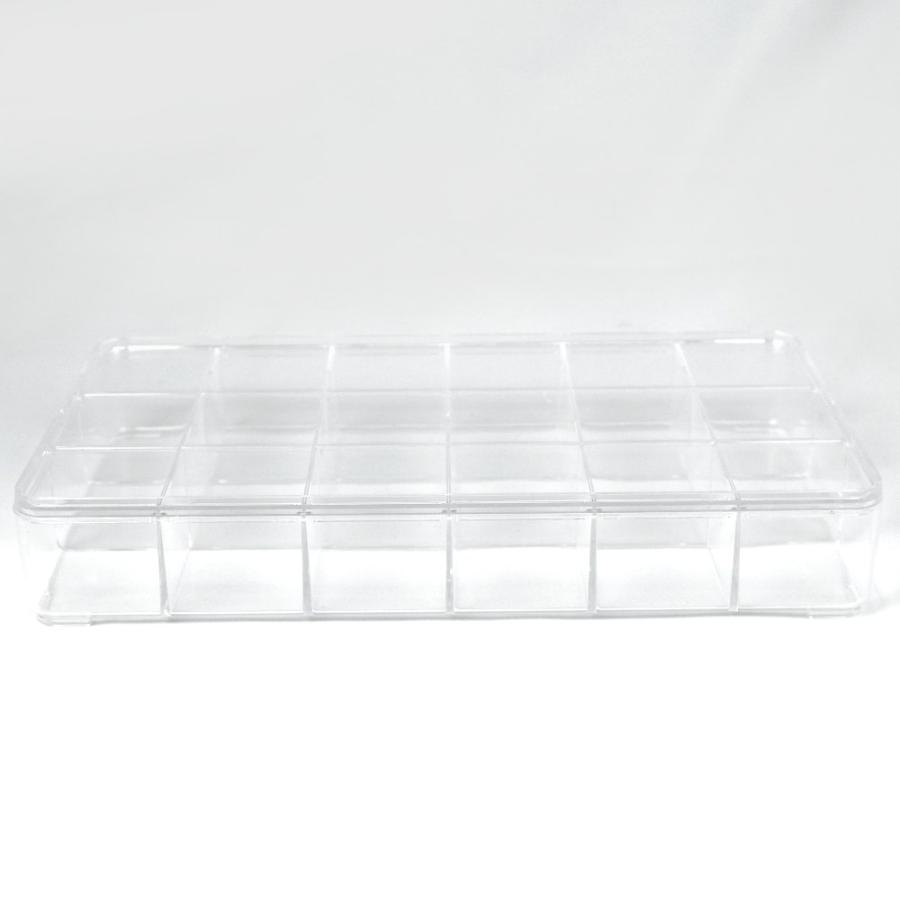 ビーズ収納ケース スタック可能 ビーズケース 収納ケース 手芸 小物 アクセ パーツケース メール便不可 |  | 04