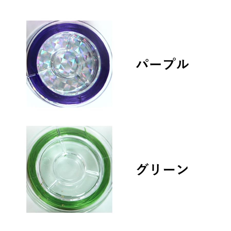 糸通し付き/選べる15色 オペロンゴム 10m巻き アクセサリーパーツ |  | 06